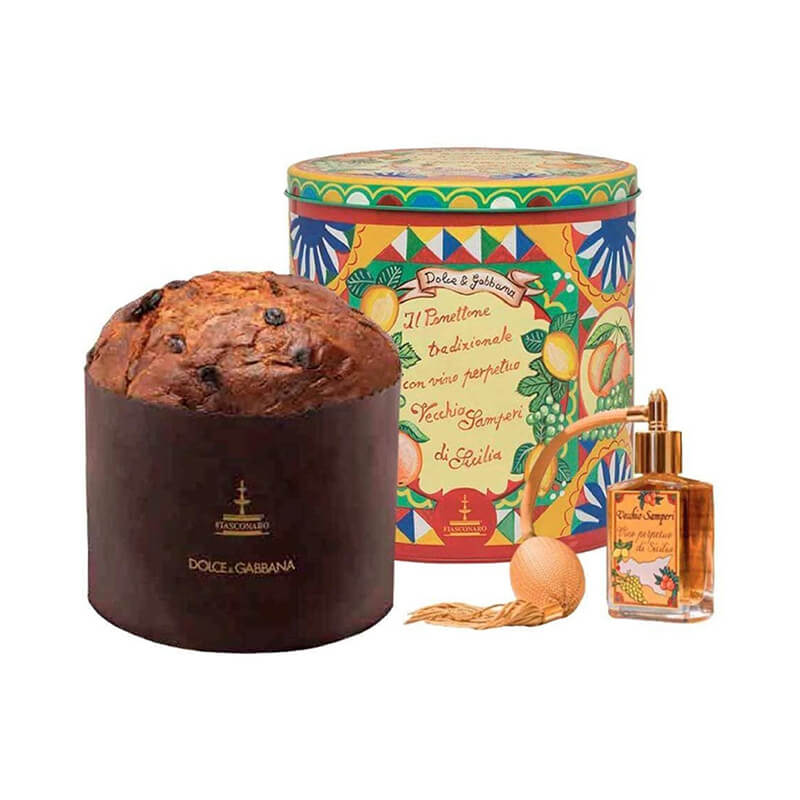 Hagyományos Panettone Vecchio Samperi Borral - 1000 gramm - Image 2